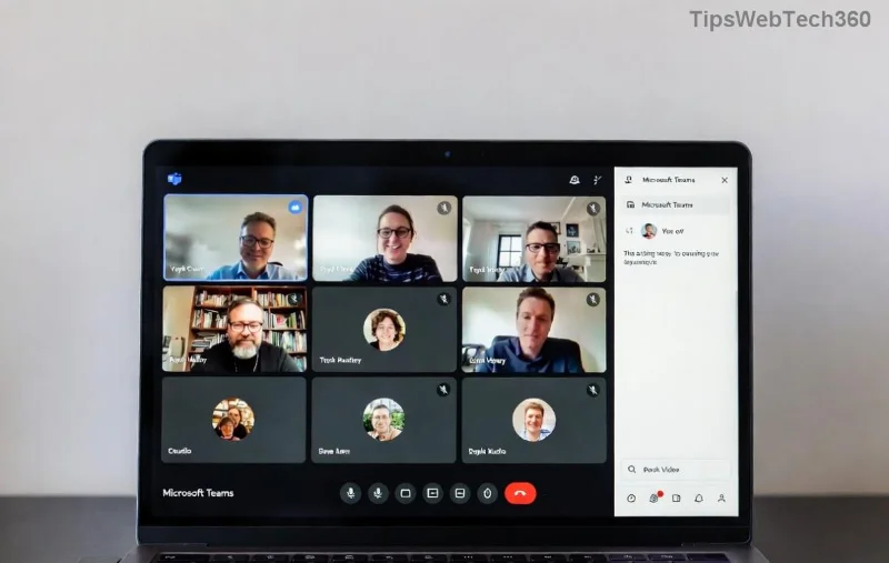 Menu degli effetti di sfondo di Microsoft Teams che mostra le opzioni della galleria