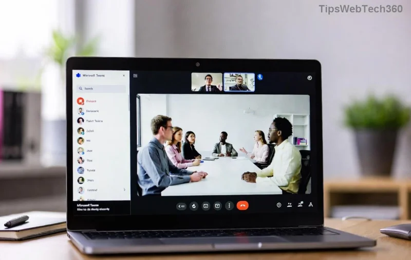 В интерфейсе настроек микрофона Microsoft Teams отображается ошибка.