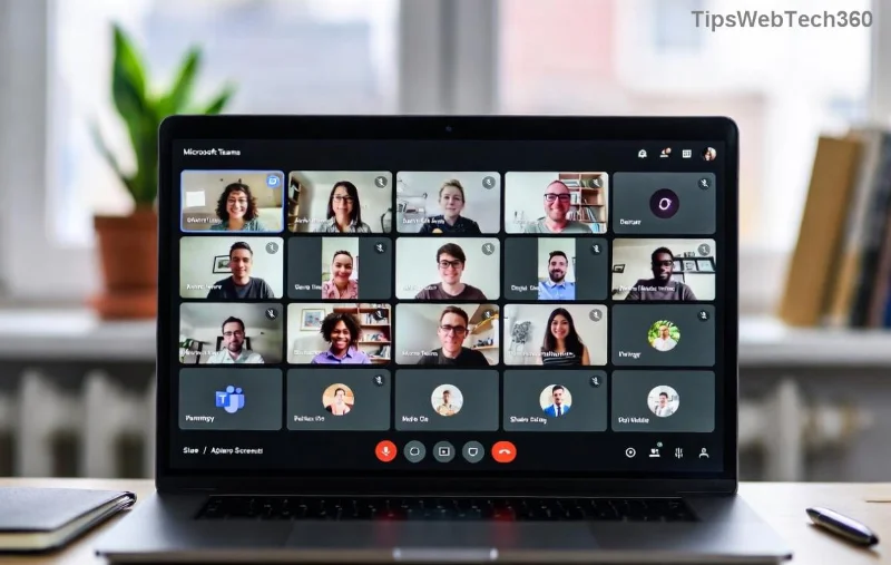 Aufzeichnungsoptionen in Microsoft Teams unter Besprechungssteuerung