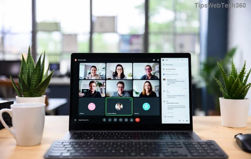 Interfaccia della chat di Microsoft Teams che mostra le opzioni di esportazione