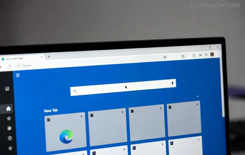 โปรแกรมจัดการงานของ Microsoft Edge แสดงการใช้งานหน่วยความจำสูง