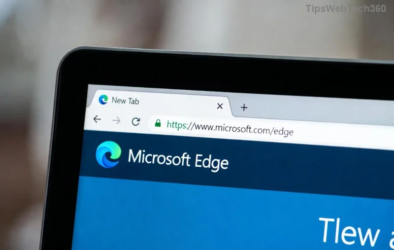 ข้อความแจ้งเตือน <strong>รหัสกู้คืน BitLocker</strong> ใน Microsoft Edge