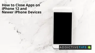 Come chiudere le app su iPhone 12 e dispositivi iPhone più recenti