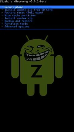 Sony Ericsson Xperia X10에 최신 xRecovery를 설치하는 방법