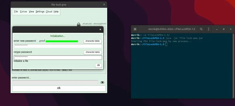 파일 잠금 PEA를 사용하여 Linux에서 파일을 암호화하는 방법