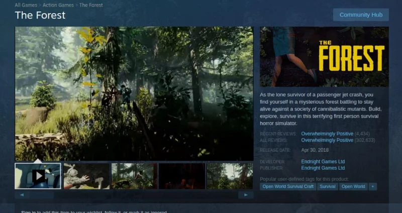 كيف تلعب The Forest على Linux