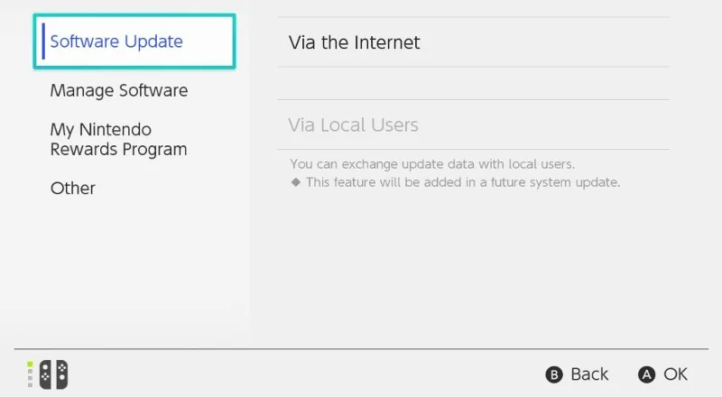 如何在 Nintendo Switch 上更新 Minecraft