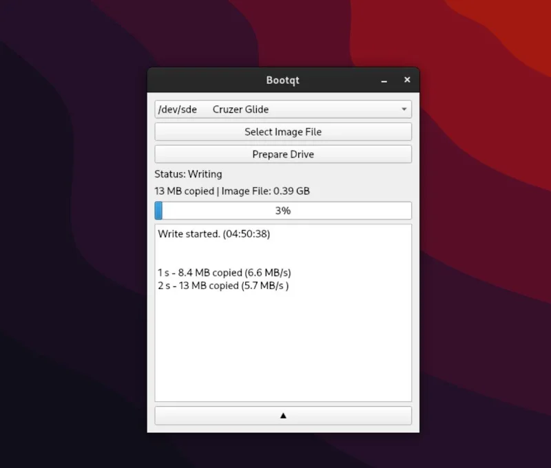 Crea facilmente unità avviabili su Linux con BootQT