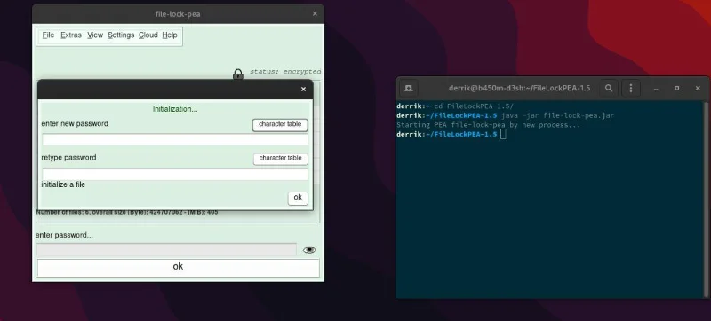 파일 잠금 PEA를 사용하여 Linux에서 파일을 암호화하는 방법