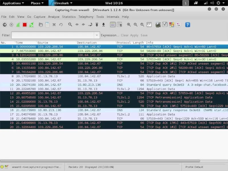 Instalação do Wireshark no Ubuntu