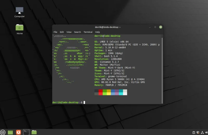 كيفية تثبيت Linux Mint Debian الإصدار 5 "Elsie"