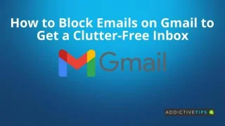So blockieren Sie E-Mails in Gmail, um einen aufgeräumten Posteingang zu erhalten