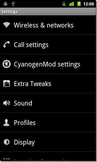 Установите пользовательскую прошивку на основе Android 2.3.5 на T-Mobile Samsung Vibrant