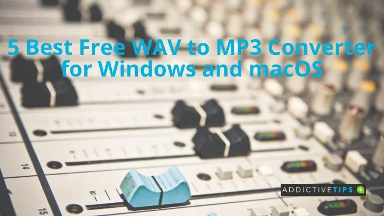 Die 5 besten kostenlosen WAV-zu-MP3-Konverter für Windows und macOS