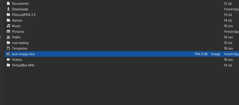 كيفية تحويل صور Apple HEIC على نظام Linux