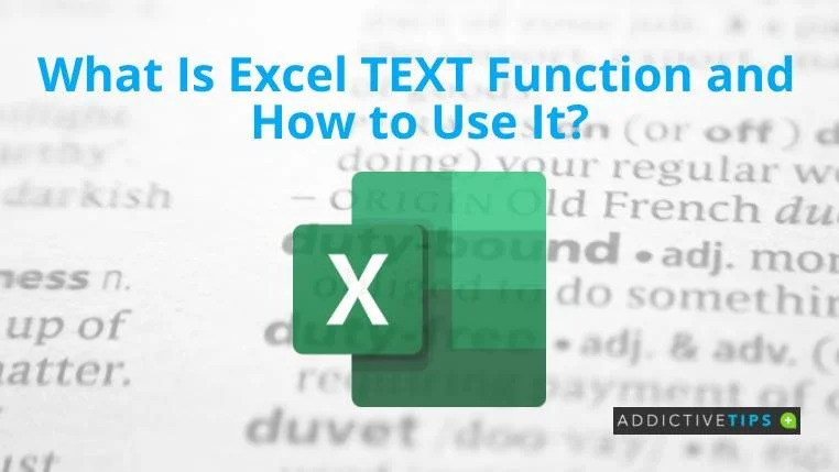 Was ist die Excel-TEXT-Funktion und wie wird sie verwendet?