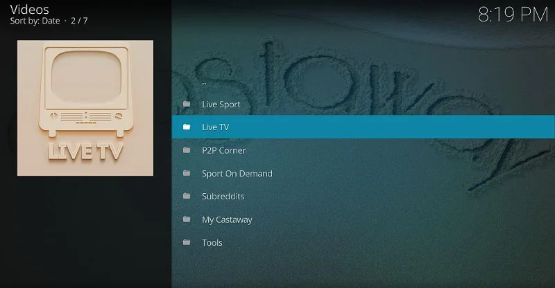 Дополнение Castaway Kodi: как установить Castaway, законно ли это?