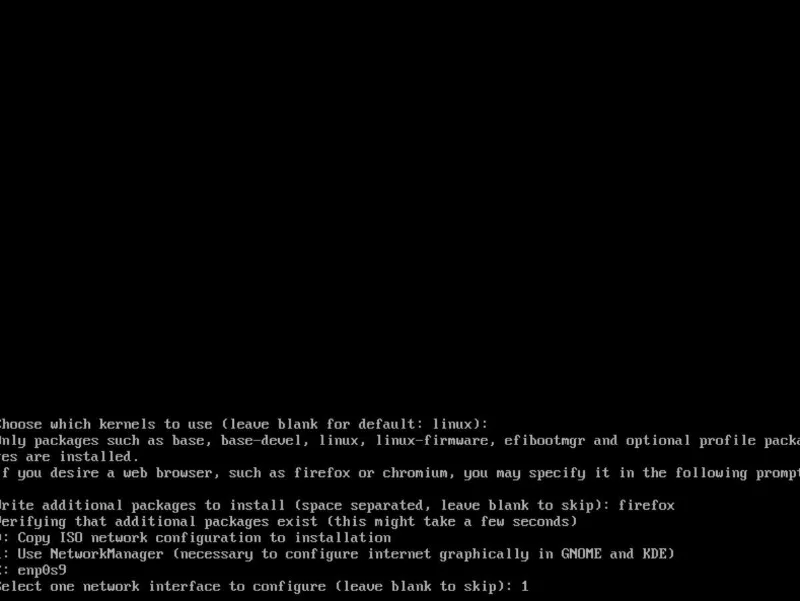 Cum se utilizează Archinstall pe Linux