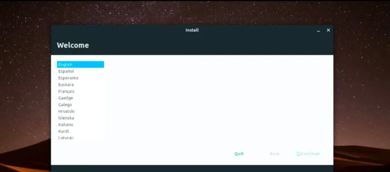 كيفية تثبيت Ubuntu Web Remix