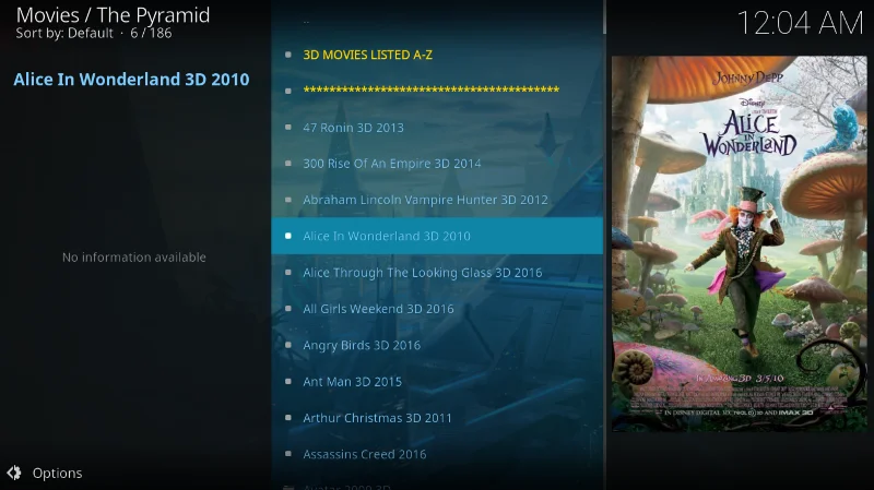 Melhores complementos Kodi para filmes 3D, trabalhando em 2022