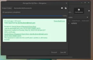 Crittografa i file su Linux nel modo più semplice con Kleopatra