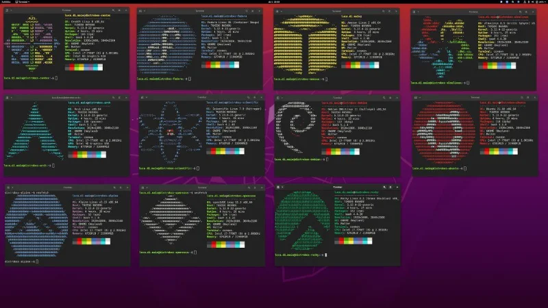 Hoe u een Linux-distro vanaf uw terminal kunt uitvoeren