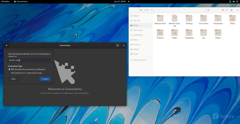 Как использовать новую функцию удаленного рабочего стола Gnome Shell
