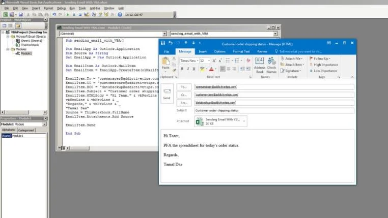 E-Mails mit VBA senden: Lernen Sie in 11 einfachen Schritten