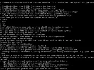 Cum se utilizează Archinstall pe Linux