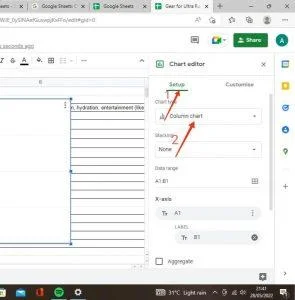 Come creare un grafico su Fogli Google senza problemi