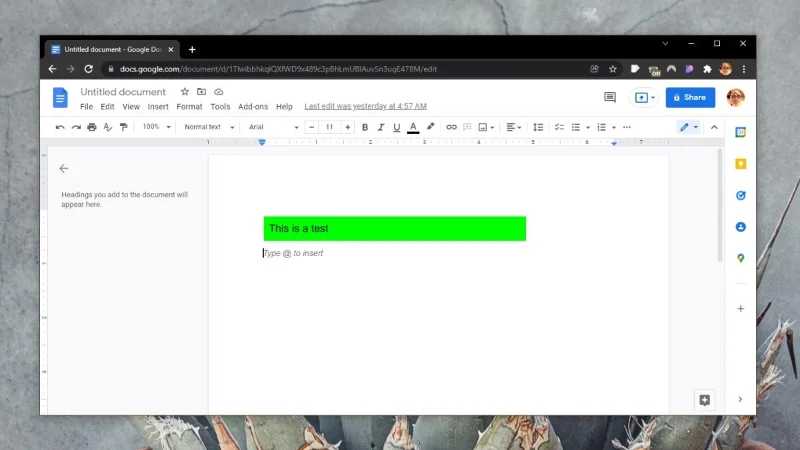 So fügen Sie ein Textfeld in Google Docs ein
