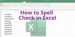 Come eseguire il controllo ortografico in Excel