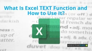Was ist die Excel-TEXT-Funktion und wie wird sie verwendet?