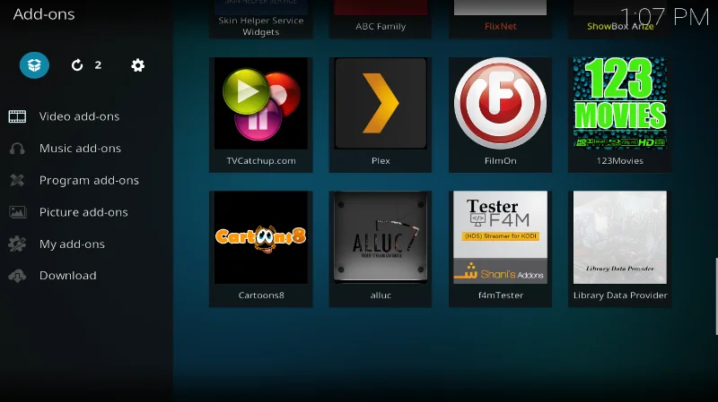 Componente aggiuntivo MMA Streams per Kodi: installazione e panoramica