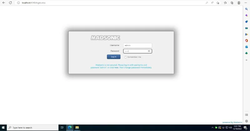 在 Windows Server 上託管您自己的 Madsonic 服務器