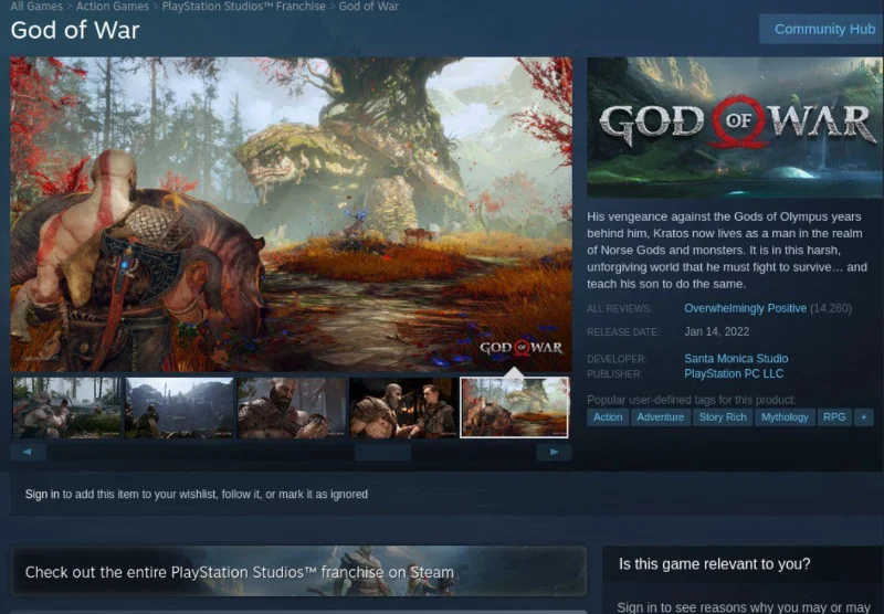Compra de God of War