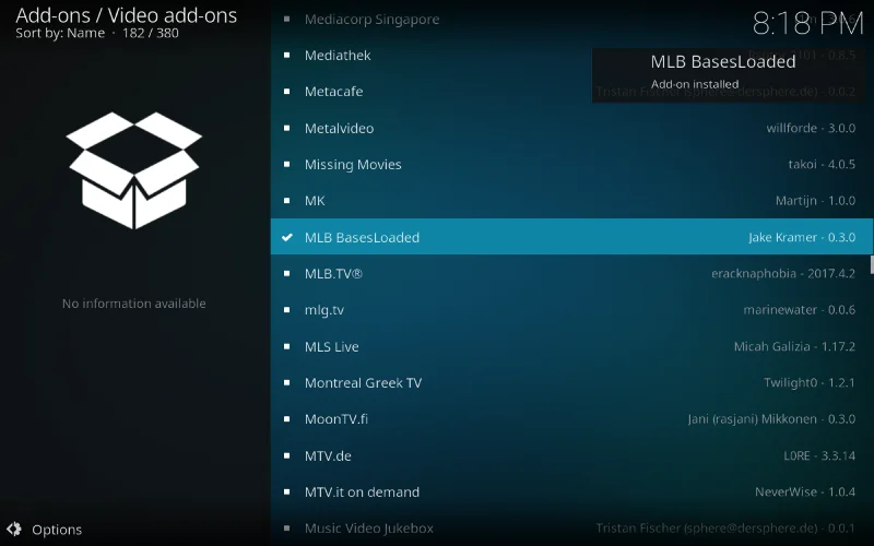 Comment regarder les matchs de la MLB sans câble&nbsp;;  Jeux MLB sur Kodi