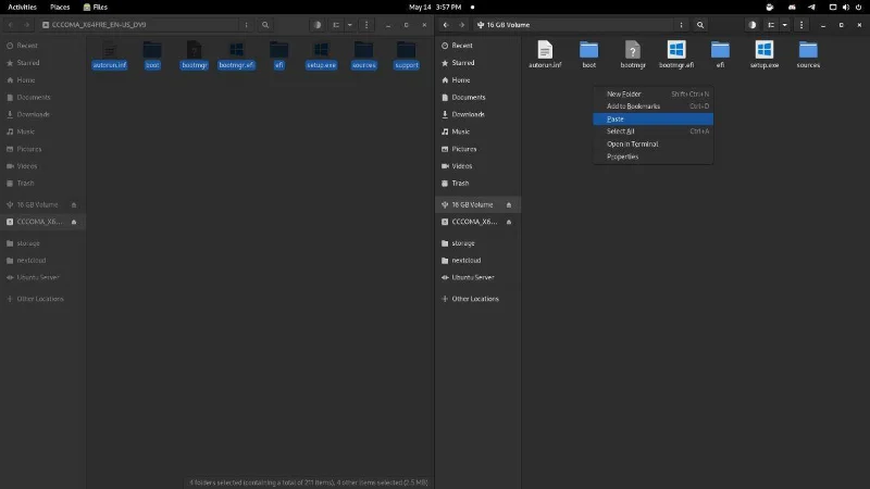 كيفية إنشاء Windows 11 USB قابل للتمهيد على نظام Linux