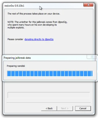 iOS 5.0.1용 Redsn0w 0.9.10b1 Untethered Jailbreak 출시