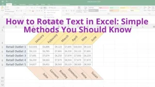 So drehen Sie Text in Excel: Einfache Methoden, die Sie kennen sollten