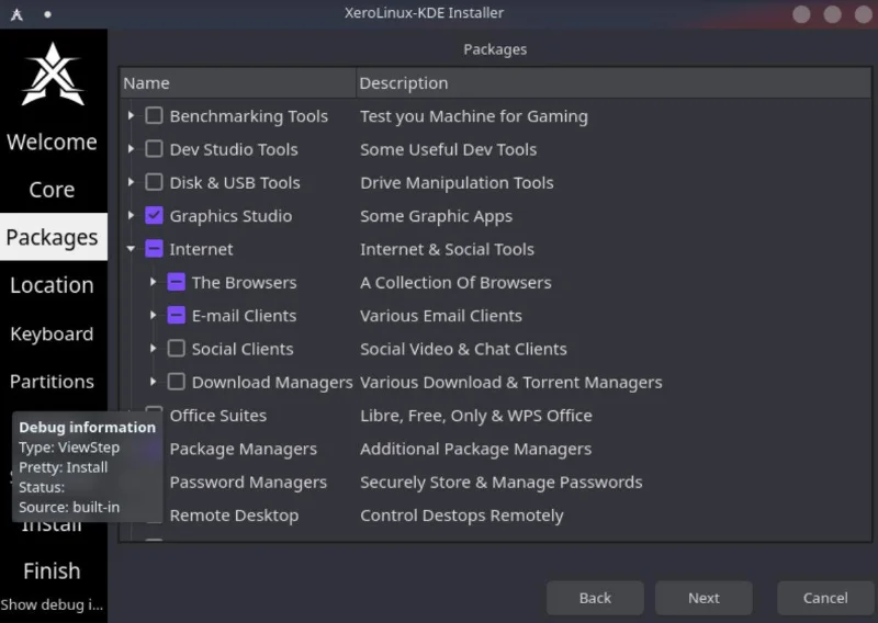 Come installare XeroLinux basato su Arch