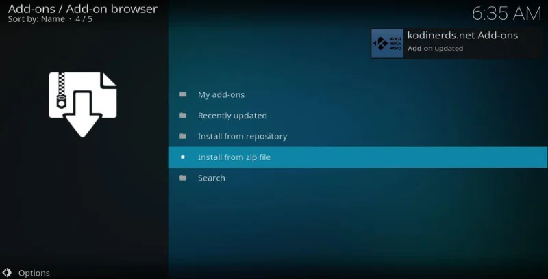 Репозиторий KodiNerds – Как установить репозиторий KodiNerds на Kodi