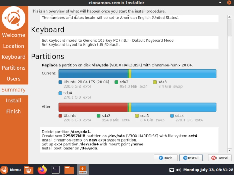 كيفية تثبيت بيئة سطح المكتب Cinnamon في Ubuntu 20.04 LTS