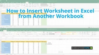 So fügen Sie ein Arbeitsblatt aus einer anderen Arbeitsmappe in Excel ein