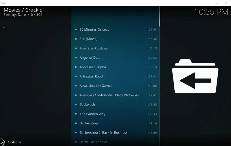Надстройка Crackle Kodi: как смотреть фильмы Sony на Kodi