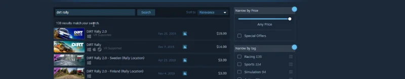Acessando a Steam Store