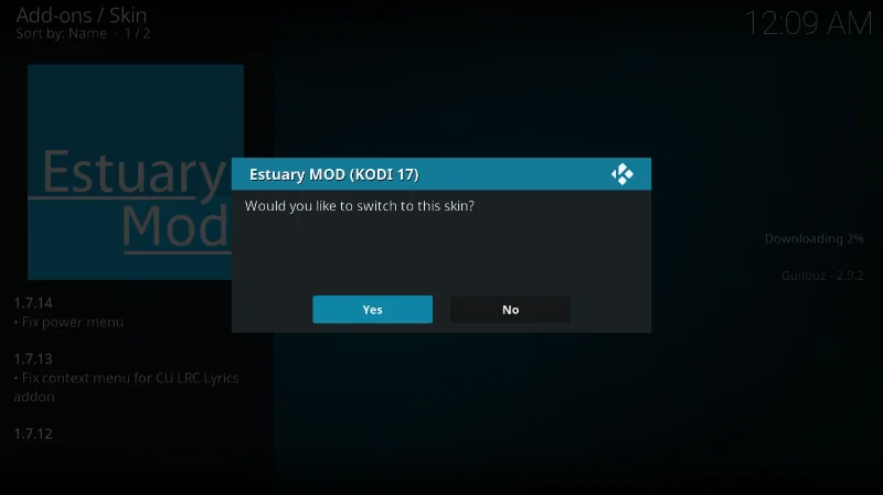 Kodi 메뉴 옵션을 사용자 지정하는 방법(메뉴 모양 변경)