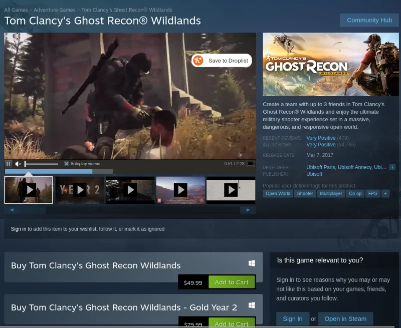 Linux에서 Ghost Recon Wildlands를 플레이하는 방법