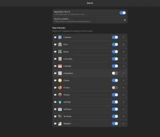 Gnome Shell에서 검색 결과를 사용자 정의하는 방법