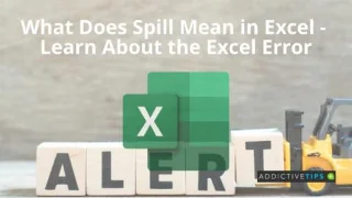 Was bedeutet Verschütten in Excel – Erfahren Sie mehr über den Excel-Fehler